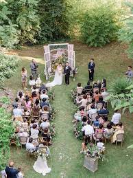 When you're decorating your garden, you have make sure to avoid anything that could occupy too much space. 18 Intimate And Small Wedding Ceremony Decoration Ideas Emmalovesweddings