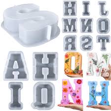 Feel free to jazz things . 6 Inch Large Letter Resin Mold Cake Mold 3d Capital Alphabet Silicone Mold A To Z Letter Word Sign Epoxy Mould Home Art Crafts Clay Molds Aliexpress