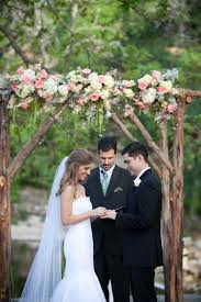 Jasmine, in season from march through august; Simple Rustic Wedding Arch Collections Pang Born Wedding
