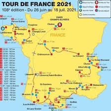 11e étape, de sorgues à malaucène avec double passage au ventoux. Tour De France 2021 Karte The Tour De France 2021 Route Is Well Known B The 2021 Tour De France Will Return To Brittany For 4 Stages Starting In Brest