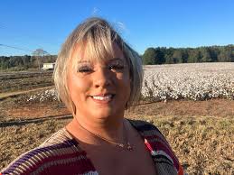 Beautiful Cotton Field in Clarksdale, Mississippi.