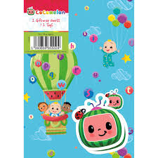 Das ist das neue ebay. Cocomelon Wrapping Paper 2 Sheets And 2 Tags The Entertainer