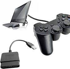 Stylez 2 Pcs Playstation 2 Controller To Usb Adapter For Pc Or Playstation 3 Converter Cable For Sony Dualshock Ps2 Control Dualshock Usb Adapter Playstation 2