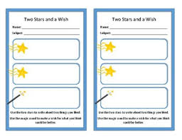 Two Stars And A Wish Template Bilingual By Penguin Productions