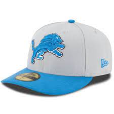 Men S New Era Gray Detroit Lions On Field Low Crown 59fifty Fitted Hat Fitted Hats Nfl Hats New Era