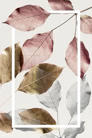 Download Premium Vector Of Metallic Pink Leaves With Silver And Gold Background Patterns Pink Leaves Gold Wallpaper