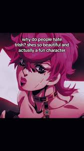 trish #trishuna #jjba #part5 #fyp