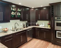 Custom Amish Furniture Amish Furniture In Coates Mn Amish Showroom Brown Kitchen Cabinets Home Kitchens Dark Brown Kitchen Cabinets