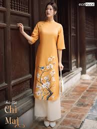 Áo dài cách tân nữ Econice E3wadw02