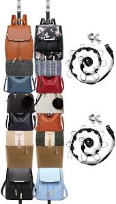Very good value for money5. Amazon Com Izus Bag Organizer Rack Holder Purse Hanger For Door 20 Hooks For Handbags For Closet And Door 2pcs Rack For Handbags 2 Pcs Hold 20 Bags Home Kitchen