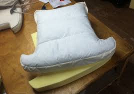 By Poly Down We Mean A Seat Cushion With A Foam Core That Is Inside A Down Feather Fi Diy Chair Cushions White Leather Dining Chairs Reupholster Chair Dining