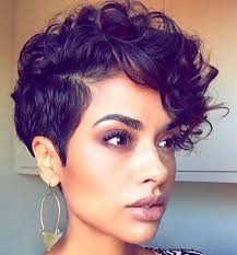 Punk hairstyle for curly hair. 50 Short Super Spunky Shag Hairstyles 2018 Spiky Pixie 2018 Thick Hair Styles Curly Pixie Haircuts Short Hair Styles