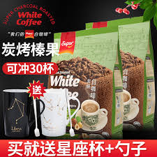 Authentic southeast asian roasted coffeewe also partners our parent. Malaysia Imported Super Brand Super Hazelnut Flavored Charcoal Roasted White Coffee Two Bags Three In One Instant Coffee Powder