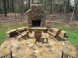 A chiminea's design draws fresh air into the fire by moving the smoke and soot through its chimney. Outdoor Chimney Fire Pit Fireplace Design Ideas