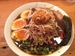Tamago (たまご, 卵, 玉子) means an egg (eggs), and ni (煮). Shoyu With Spice Bomb Chashu Pork Belly And Nitamago From Daikaya Dc Ramen