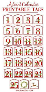 Christmas Alphabet Printables On Sutton Place In 2020 Printable Advent Calendar Advent Calendars For Kids Kids Calendar