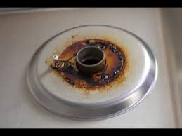 Baking soda is an alkali, which means it does a great job of dissolving grease. How To Clean Burnt On Grease From A Stainless Steel Cook Top Youtube