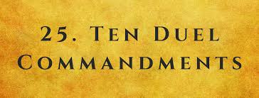 More translations of ten duel commandments lyrics. I Ranked All 46 Hamilton Songs From Worst To Best
