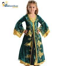 Yesil Hurrem Bindalli Kiyafet Takim Elbise Elbise
