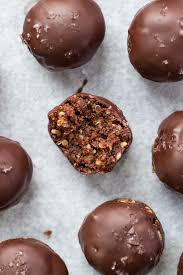Sea Salt Dark Chocolate Quinoa Energy Balls Simply Quinoa Recipe Energy Bites Recipes Healthy Sweets Food