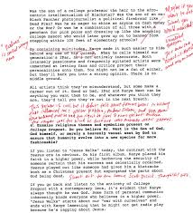 The creative critic approaches each concert with open eyes and an open mind. Letter Of Critique