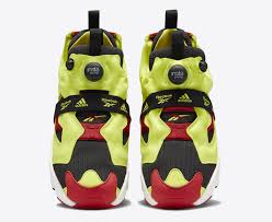 Reebok Classics Instapump Fury Boost Black Hypergreen