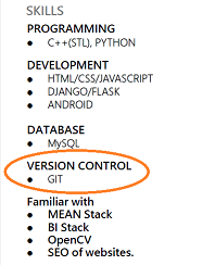 After all, anyone can say they have a certain skill, but it's more powerful to include examples of . Should I Mention Git As A Tool In My Resume Quora