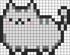 Crochet Grid Cat Yahoo Image Search Results Perler Bead Patterns Perler Patterns Perler Beads