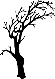 Tree Silhouette Svg File Tree Drawing Tree Silhouette Silhouette Svg
