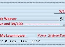 Write the payment amount as a number: How To Write A Check An Example With Six Easy Steps Pictures