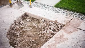 Pouring a concrete driveway takes 1 to 3 days on average, not including excavation or adding a concrete driveway increases a home's value and curb appeal. How To Break Up Concrete By Hand