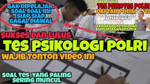 Check spelling or type a new query. Tes Psikologi Polri 2021 Soal Soal Tes Psikotes Yang Sering Muncul Di Daftar Polisi 2021 Terbaru Youtube