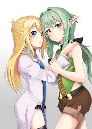 Maybe you would like to learn more about one of these? Dynasty Reader Image Jtleeklm Goblin Slayer High Elf Archer X Priestess Yuri