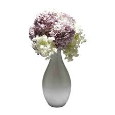 But if you're not completely happy, we offer a refund or exchange within 14 days of your. Pink White Hydrangea Artificial Flower Arrangement White Bottle Vase Shop Lifelike Flowers