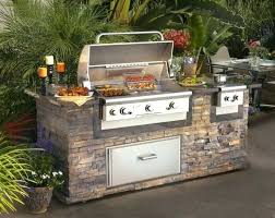 Outdoor grills for islands give you the option to have a grill built into the kitchen, so you don't have to worry about a separate unit. Lowes Outdoor Kitchen Islands Shefalitayal