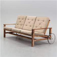 Ornamental plant indoor/outdoor plant for sale. Elsa Stackelberg A Stained Pine Garden Sofa Mutualart