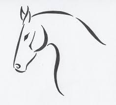 Horse tattoo designs representing running horse symbolizes speed, freedom, the forces of nature, wind. Easy Horse Tattoo Drawing Novocom Top