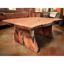 Live Edge Mesquite Wood Coffee Table With Slab Base Wood Table Design Wood Furniture Plans Coffee Table Wood