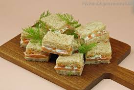 Bouchees De Pain De Mie Complet Au Saumon Fume Peche De Gourmandise