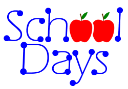 Celebrate School Days with Colorful Clipart - Clip Art Library