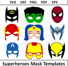 Download Superheros Mask Svg Halloween Masks Svg Halloween Svg Bundle Etsy Superhero Halloween Masks Superhero Masks