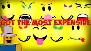Roblox Trading We Got The Most Expensive Face In Roblox Youtube