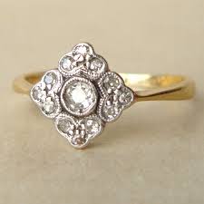 Antique Victorian Diamond Ring Victorian 18k Gold Platinum Etsy In 2020 Victorian Diamond Ring Antique Engagement Rings Vintage Engagement Rings