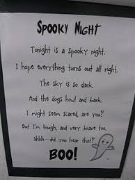 Look What We Ve Done Poetry For Kids Halloweeen Classroom Halloween Preschool