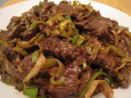 If you crowd the pan your steak with steam instead of sear. Mongolian Beef Cooking With Alison