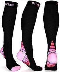 Amazon Com Physix Gear Compression Socks For Men Women 20 30 Mmhg Best Graduated Athletic Compression Socks Mens Compression Socks Sports Compression Socks