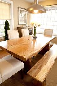 Made From Solid Wood And Iron Your Live Edge Wood Dining Table Is Hand Sanded Live Edge Dining Room Live Edge Wood Dining Table Live Edge Table Dining Rooms