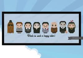Go cross stitch crazy with our huge selection of free cross stitch patterns! The Addams Family Digital Cross Stitch Pattern