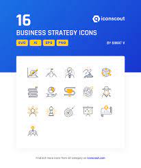 Download Business Strategy Icon Pack Available In Svg Png Eps Ai Icon Fonts Business Strategy Icon Pack Business Icon