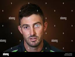 Australia's Shaun Marsh during the a press conference at The Royal Garden  Hotel, London. PRESS ASSOCIATION Photo. Picture date: Monday June 22, 2015.  See PA story CRICKET Australia. Photo credit should read: